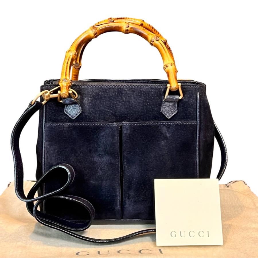GUCCI 2WAYバッグ ラフィア×ナイロン チェック ハンドバッグ AB 美 GUCCI 2WAYバッグ ラフィア×ナイロン チェック ハンドバッグ AB 美