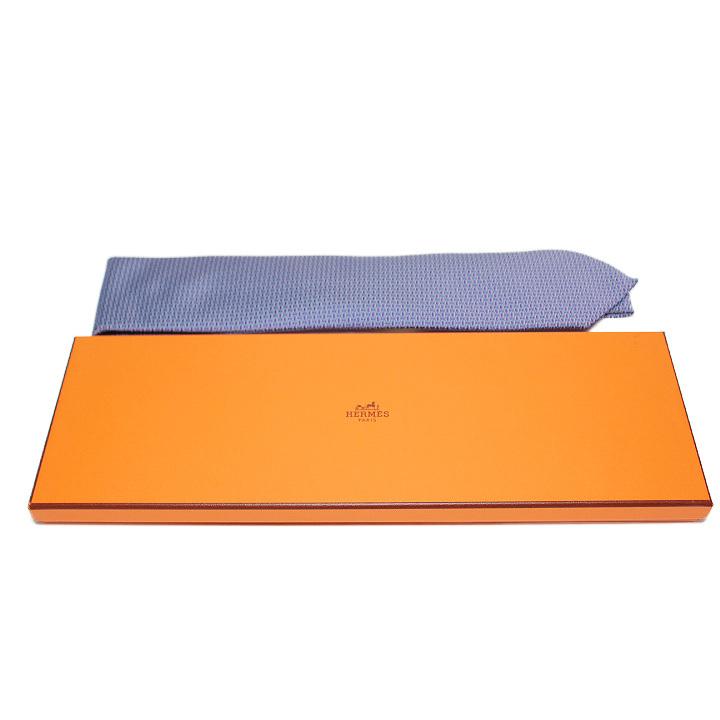 HERMES エルメス CRAVATE SOIE LOURDE H総柄 シルクタイ ネクタイ 