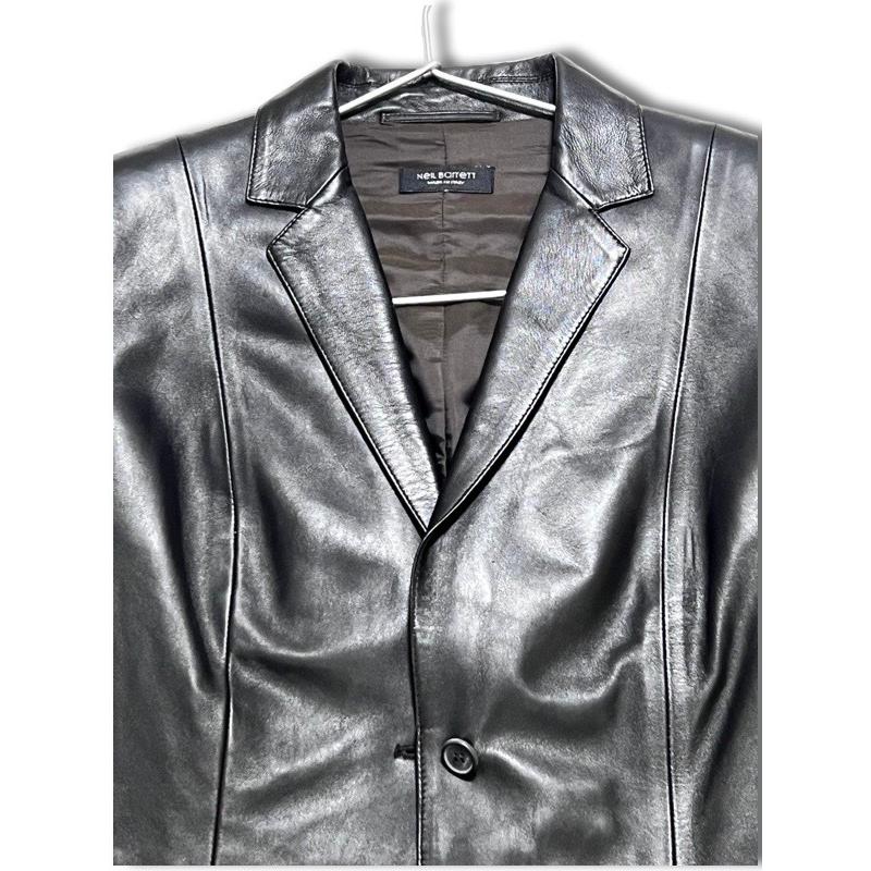 Neil Barrett ニールバレット シングルブレスト レザージャケット 