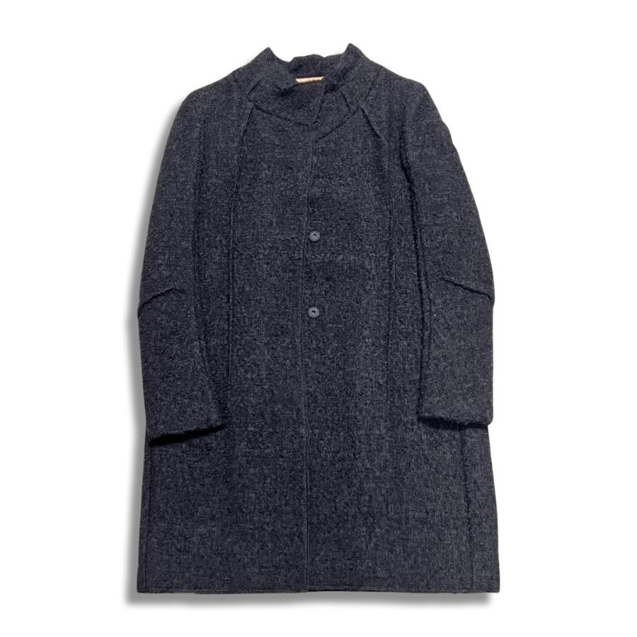 MARNI マルニ モヘア混 ロング コート size 40 ブラック レディース  