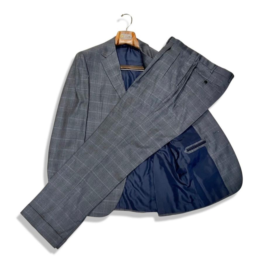 Loro Piana ロロ ピアーナ ビスポーク 正規品 グラフチェック柄 
