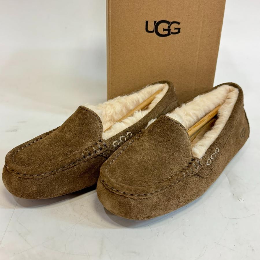 UGG アグ ドライビング ANSLEY アンスレー スエード モカシン ブラウン 