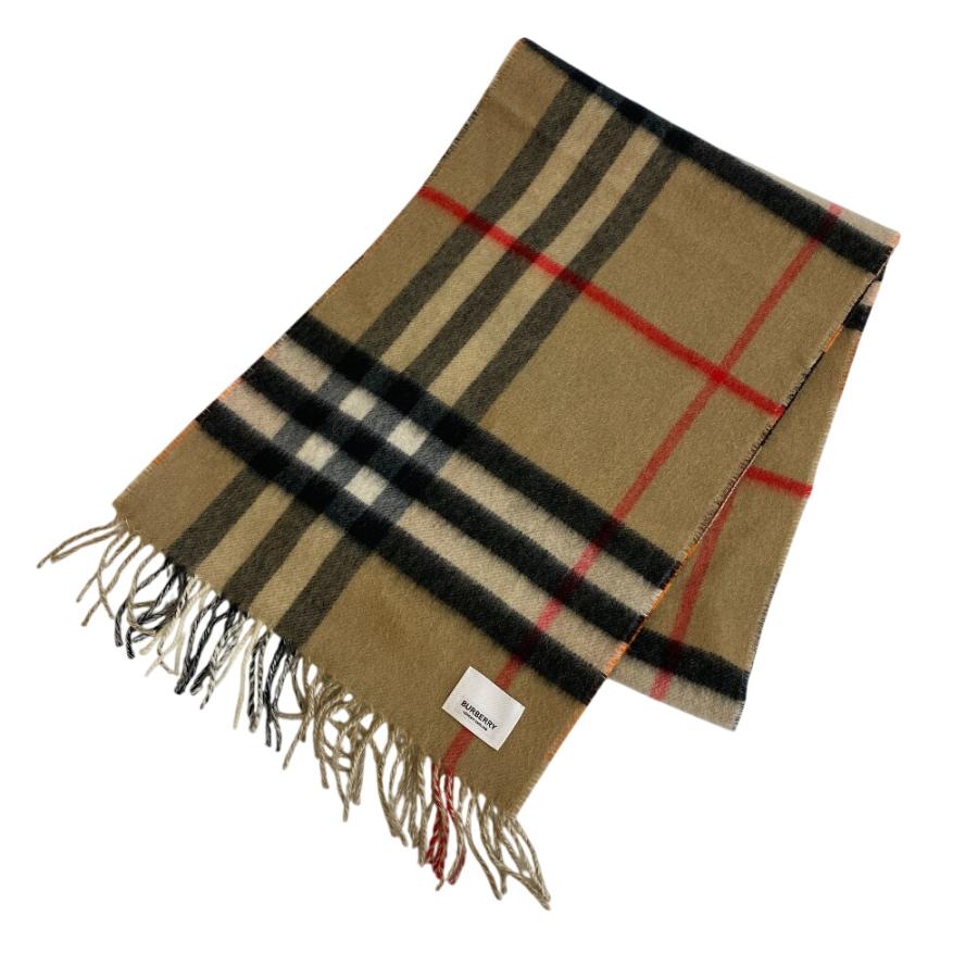 BURBERRY バーバリー 8024470 リバーシブル チェック マフラーの通販は 