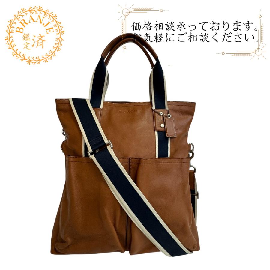 COACH（コーチ） F70558 2way 斜め掛け ショルダー ビジネス 通勤 書類