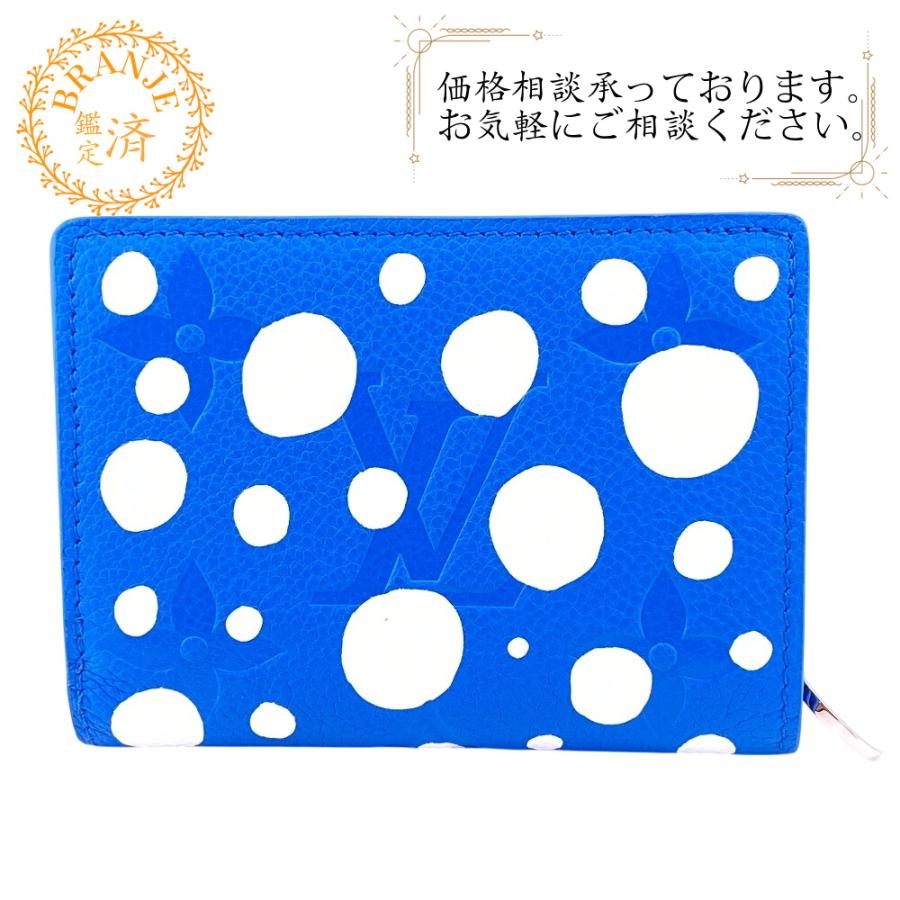 ルイヴィトン 草間彌生 ポルトフォイユ クレア M82104 財布 未使用に