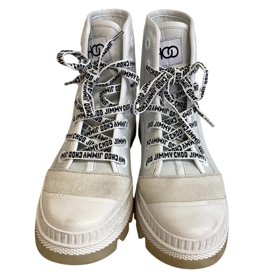 JIMMY CHOO ジミーチュウ ハイカット 靴 レザー ショートブーツ