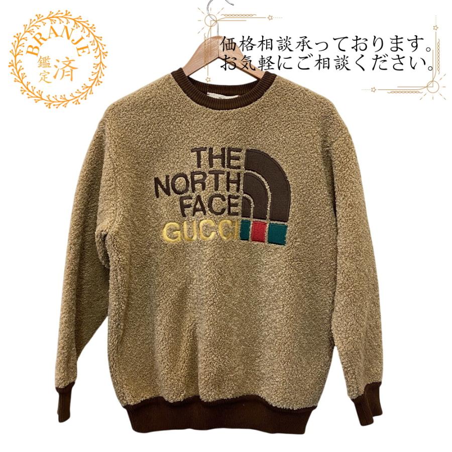 GUCCI（グッチ） 644662 21SS THE NORTH FACE ボア アクリルニット