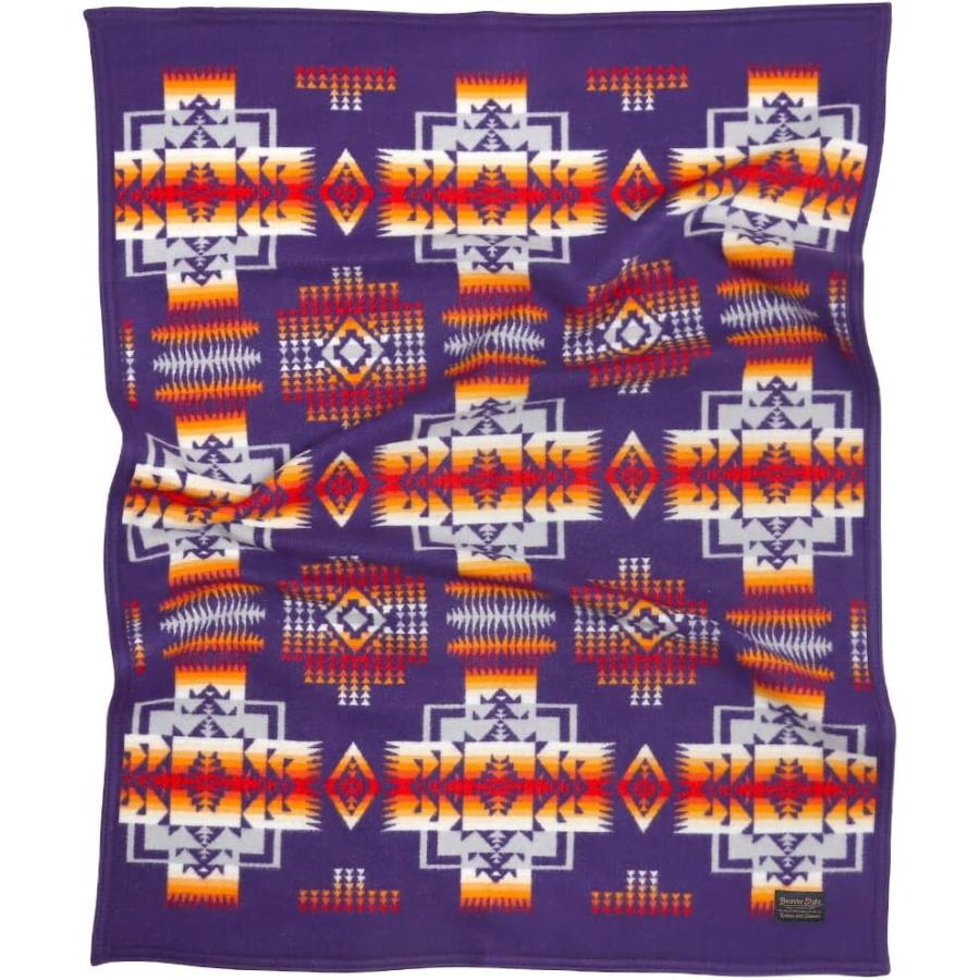 PENDLETON ペンドルトン チーフジョセフ クリブブランケット パープル