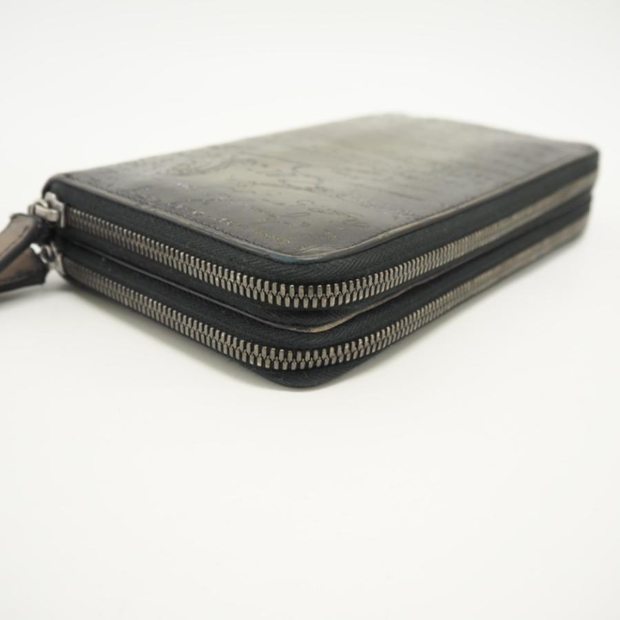 Berluti/ベルルッティ オーガナイザー カリグラフィ 長財布 ブラック