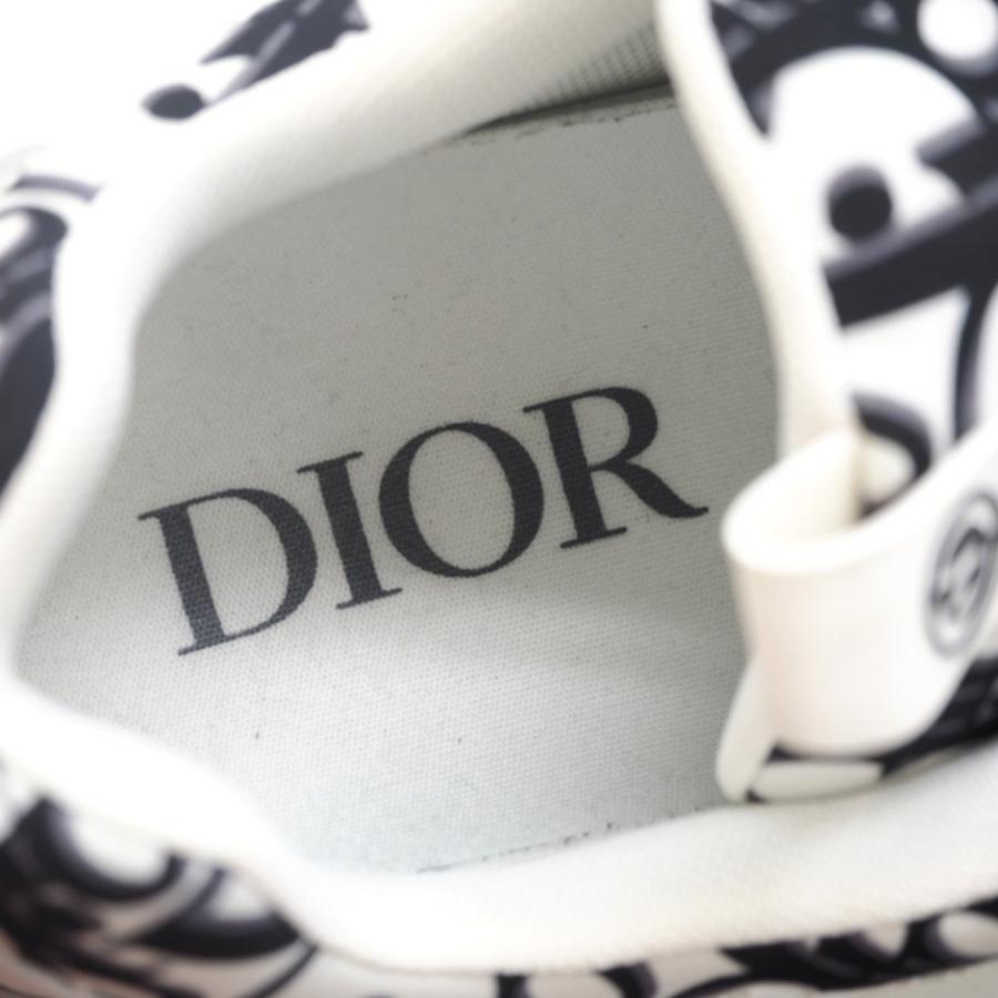 Christian Dior/クリスチャンディオール オブリーク ファブリック スニーカー ホワイト メンズ ブランド｜branje-stores｜11