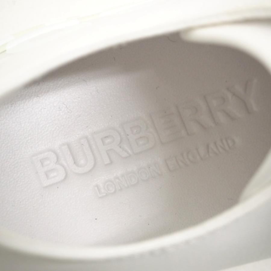 BURBERRY/バーバリー コットン スニーカー ホワイト レディース ブランド｜branje-stores｜06