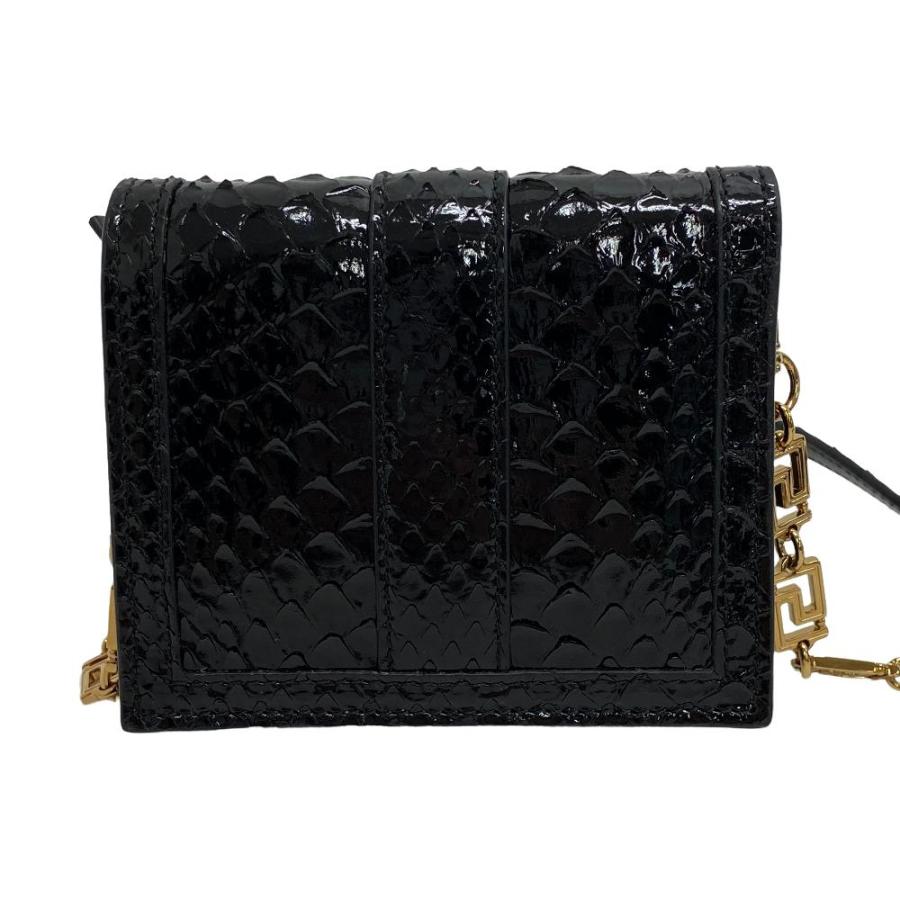 VERSACE/ヴェルサーチ チェーンウォレット グレカ ゴッデス ショルダー 