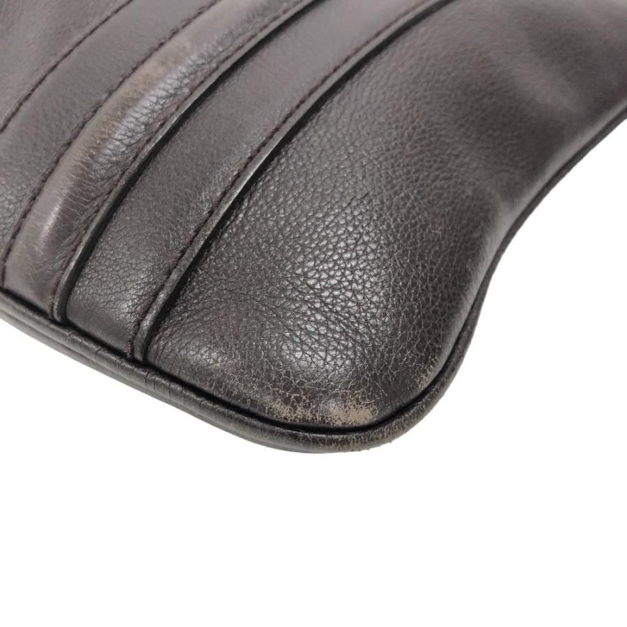 GUCCI（グッチ） 233329 レザー ショルダーバッグ ブラウン メンズ