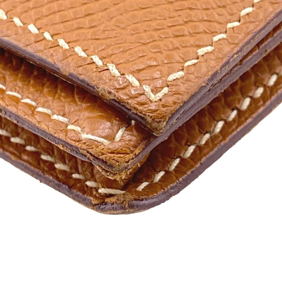 【美品】エルメス ベアンスフレ　長財布　ブラウン HERMES（エルメス） ベアンスフレ 長財布 ブラウン レディース