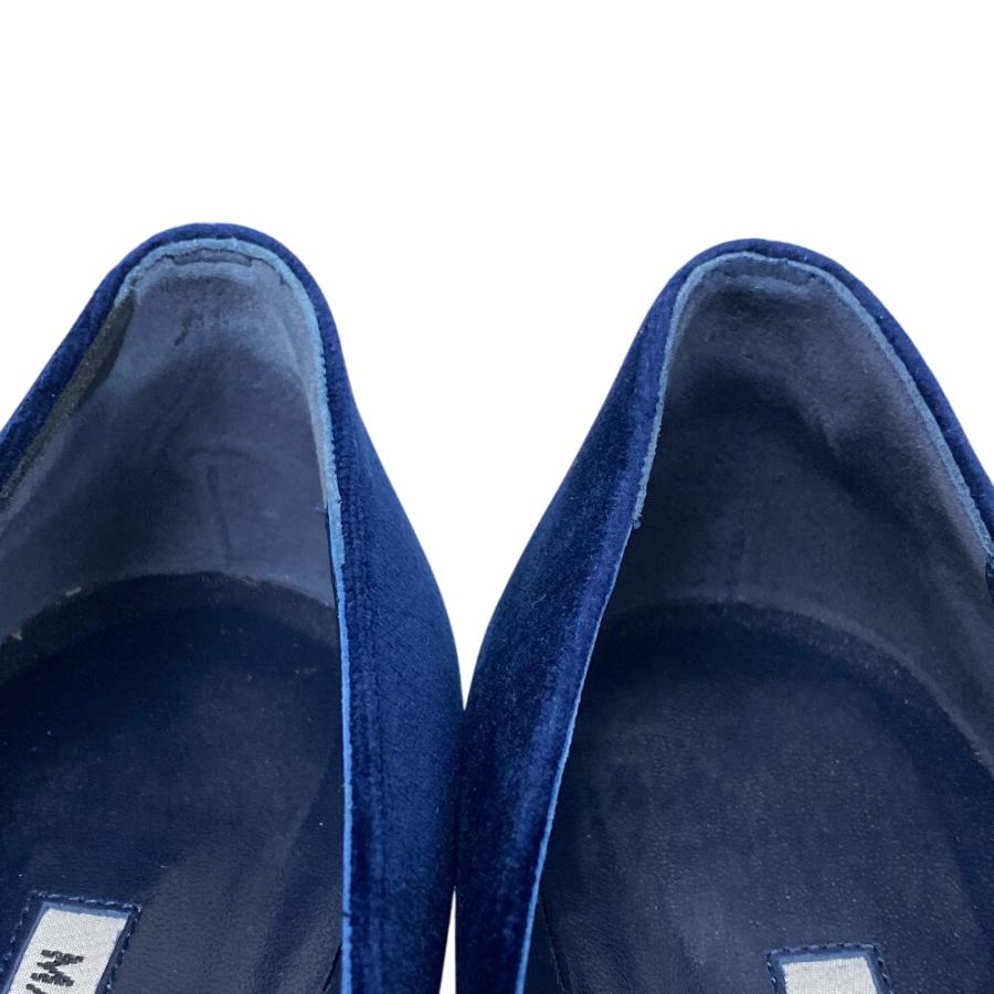 MANOLO BLAHNIK（マノロブラニク） 22 ハンギシ フラットパンプス 