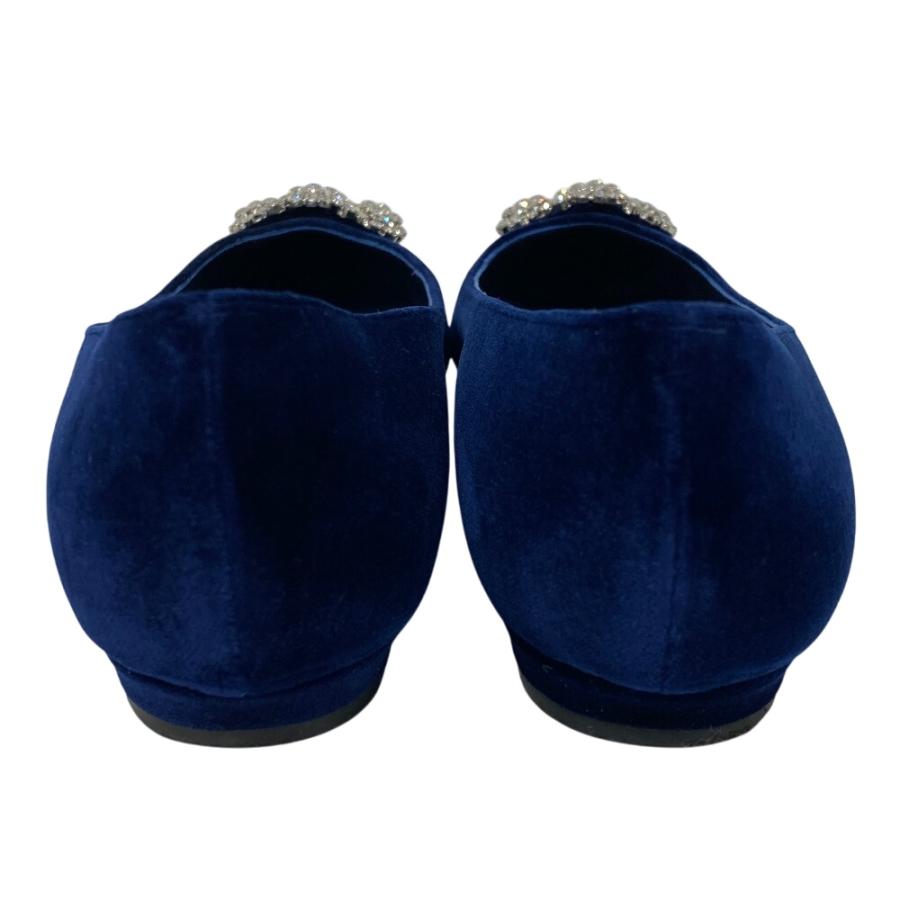MANOLO BLAHNIK（マノロブラニク） 22 ハンギシ フラットパンプス 