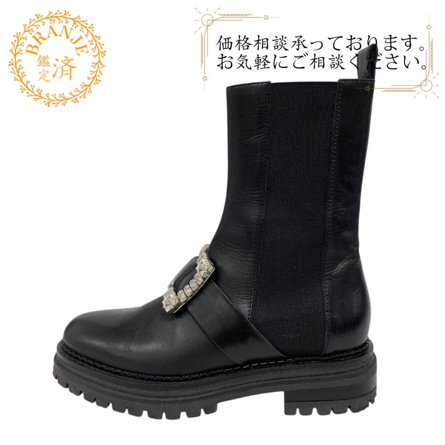 Sergio rossi（セルジオロッシ） 23.5 BIKER PRINCE バイカーブーツ