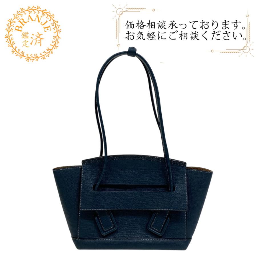 ボッテガヴェネタ BOTTEGAVENETA ショルダーバッグ アルコ スモールザアルコ 2way ネイビー BOTTEGAVENETA ボッテガヴェネタ スモールザアルコ 2way アルコ