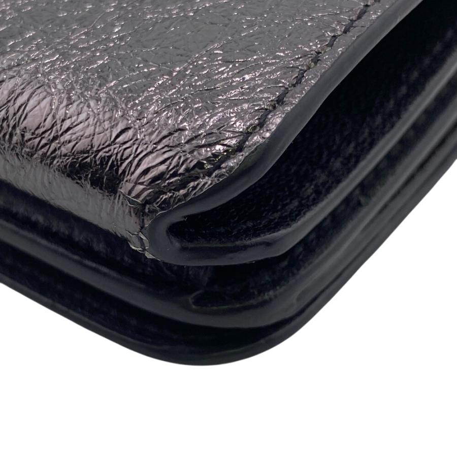 バレンシアガ BALENCIAGA 財布 コンパクト財布 黒　31 バレンシアガ BALENCIAGA 財布 コンパクト財布 黒 31 - メルカリ