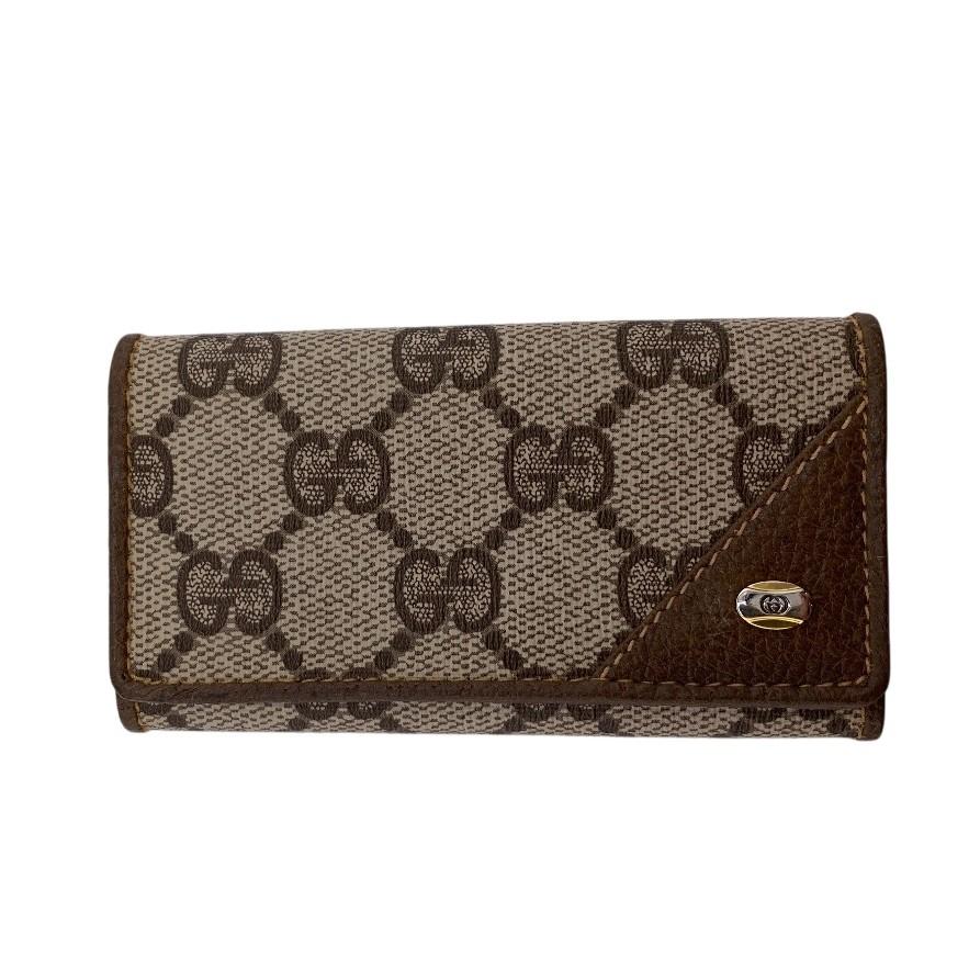 グッチ GUCCI キーケース PVC 6連 ベージュ GUCCI グッチ 6連 PVC キーケース ベージュ ユニセックス