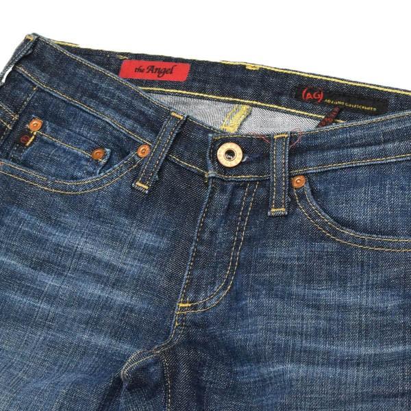 Ag Adriano Goldschmied エージー 花柄刺繍 ブーツカットデニムパンツ ジーンズ 24 ブルー 特別セール 4 11まで 22mc37 中古ブランドショップブランカスタ 通販 Yahoo ショッピング