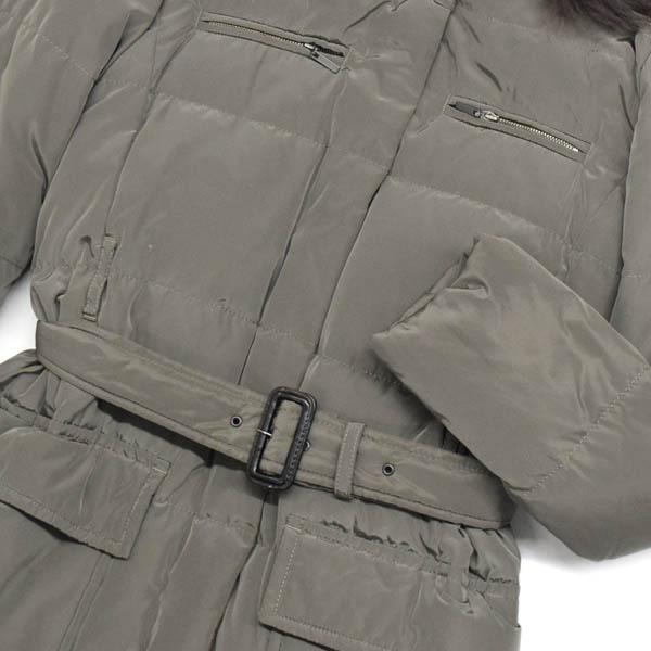 ボッシュ ダウンコート フード付き リアルファー ミドル丈 36 S相当 カーキブラウン Bosch 全品対象 特別sale 4 迄 22ow39 中古ブランドショップブランカスタ 通販 Yahoo ショッピング