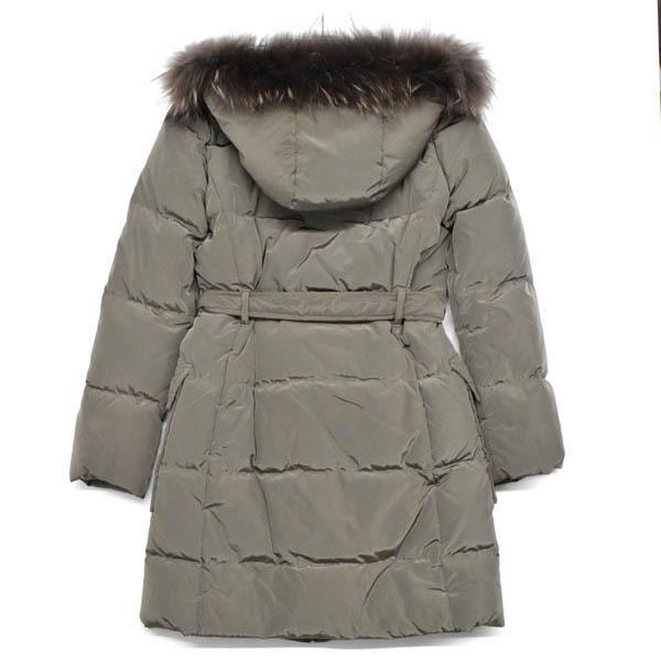 ボッシュ ダウンコート フード付き リアルファー ミドル丈 36 S相当 カーキブラウン Bosch 全品対象 特別sale 4 迄 22ow39 中古ブランドショップブランカスタ 通販 Yahoo ショッピング