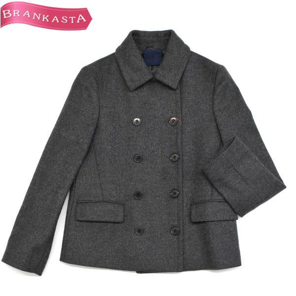 輝く高品質な Aspesi アスペジ ステンカラーコート Pコート ショート丈 ダブル カシミア混 40 チャコールグレー 特別セール 4 11まで 22oi90 安心の定価販売 Www Thedailyspud Com