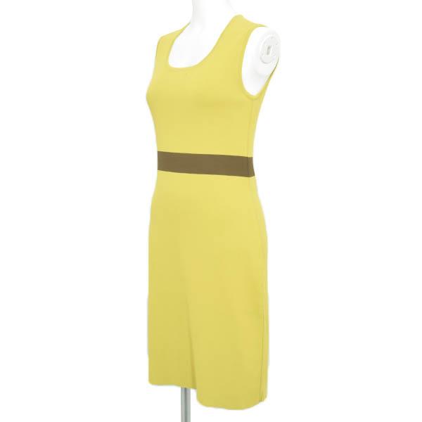 ミスアシダ ワンピース ミディ丈 M ニットカットソー タイト