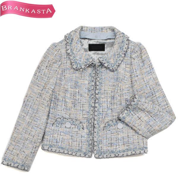 特売割30 トゥービーシック ステンカラージャケット ノーカラー ツイード 2way Xl相当 To Be Chic 特大sale Offクーポン有 23pt91 純正販促品 Www Superavila Com