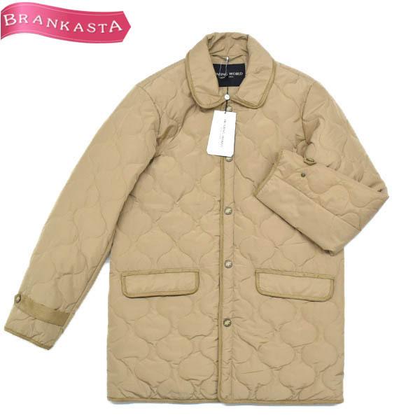 偉大な Hunting World ハンティングワールド メンズ キルティングコート 中綿 M ベージュ 特別セール 4 11まで 22od57 高級感 Orientalweavers Com