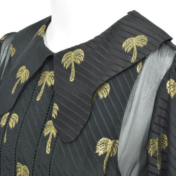 コーチ ワンピース ミニ 2 155 a S相当 長袖 フレア ストライプ柄 刺繍 レディース 黒 ゴールド Coach 美品 超p祭 最大90 Off 23rc24 中古ブランドショップブランカスタ 通販 Yahoo ショッピング