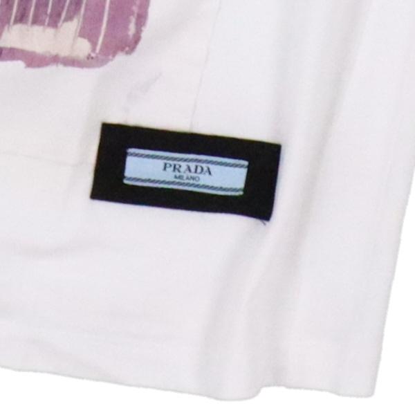 プラダ Tシャツ トップス 半袖 XS 165/76A 小さいサイズ コットン100 プラダ Tシャツ トップス 半袖 XS 165/76A 小さいサイズ コットン100