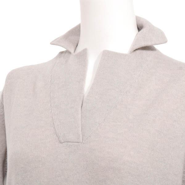 Margaret Howell マーガレットハウエル ニットワンピース ミモレ丈 F ライトグレージュ 期間限定セール 3 29まで 22or28