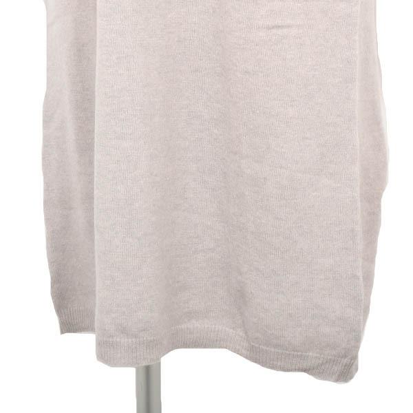 Margaret Howell マーガレットハウエル ニットワンピース ミモレ丈 F ライトグレージュ 期間限定セール 3 29まで 22or28