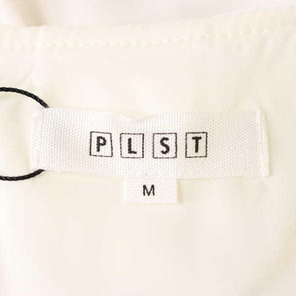 プラステ タイトワンピース セパレート風 ドッキング ミモレ丈 七分袖 M 白 黒 Plst 感謝sale 大幅値下げ 6 13迄 23pu96 中古ブランドショップブランカスタ 通販 Yahoo ショッピング
