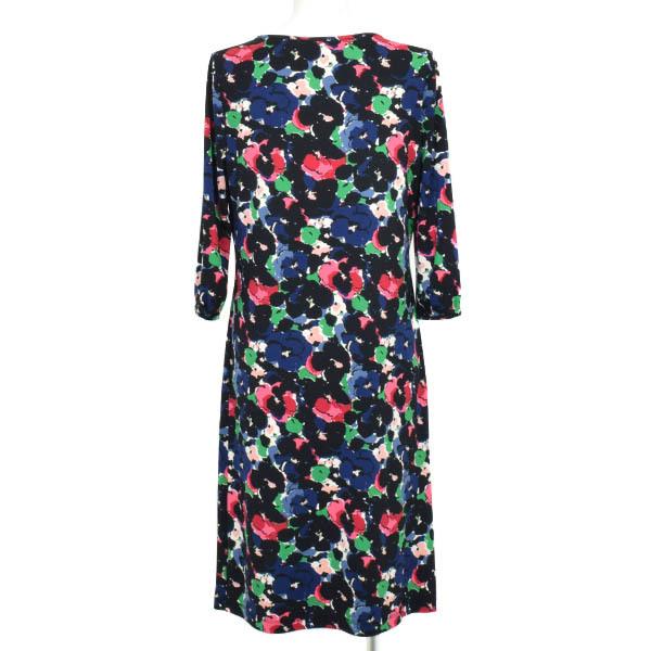 タルボット ボックスワンピース ミモレ丈 花柄 七分袖 M L相当 黒 マルチカラー Talbots 特大sale 全品30 Off 23pw07 中古ブランドショップブランカスタ 通販 Yahoo ショッピング