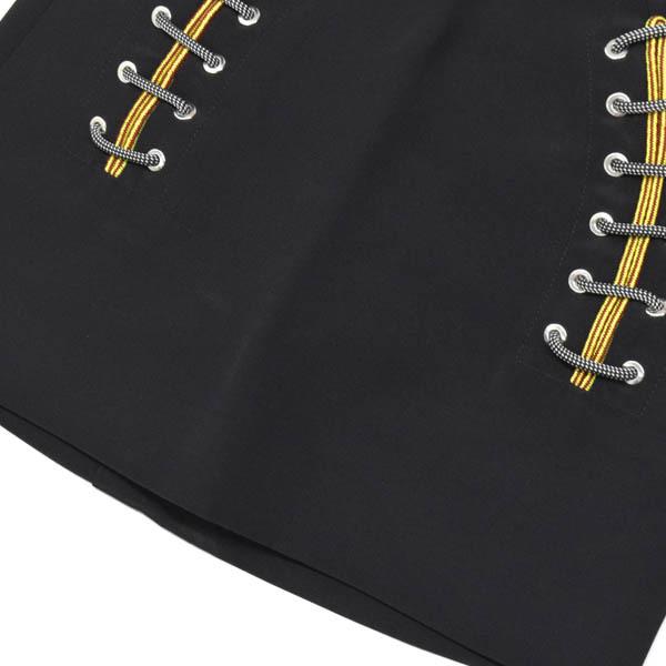 ー品販売 ミニ 台形スカート バレンシアガ レディースボトムスブラックオールシーズン スピンドル紐デザイン Offクーポン有 23pg73 24h限定 Balenciaga 黒 シーズンレス S相当 36 スカート Headshotsbar Com