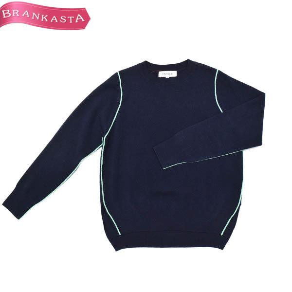 オープニング大放出セール エンフォルド ニットセーター 長袖 クルーネック 配色ステッチ 38 M相当 ネイビー Enfold 23pl47 中古ブランドショップブランカスタ 通販 Yahoo ショッピング 再再販 Www Thaihealthcenter Org