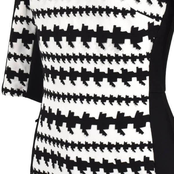 3 1 フィリップリム ワンピース ミモレ丈 0 S相当 七分袖 タイト ストレッチ 千鳥格子風 黒 白 3 1 Phillip Lim Paypay更に 10 還元中 23rd76 中古ブランドショップブランカスタ 通販 Yahoo ショッピング