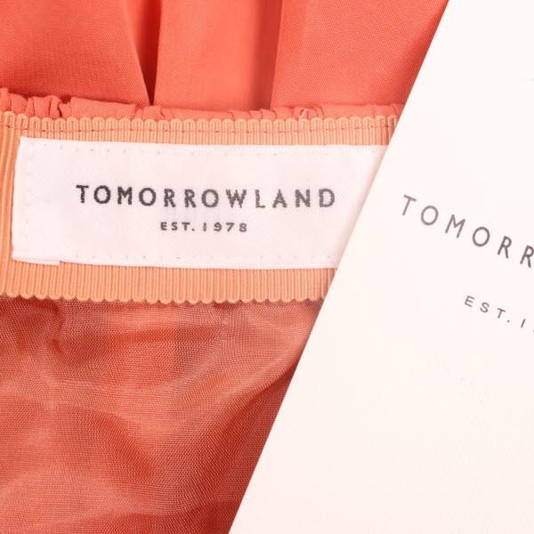 トゥモローランド フレアスカート ミモレ ミディ丈 34 XS〜S ギャザー 布帛 小さいサイズ オレンジ TOMORROWLAND ＼LYP会員限定セール／41EK01｜brankasta-ec｜07