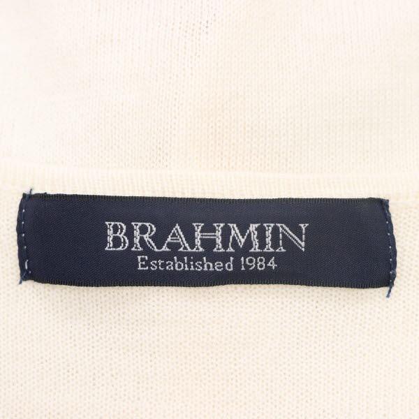 ブラーミン カーディガン トップス 38 M相当 ニット 長袖 ビジュー パール ウール混 アイボリー Brahmin 美品 ＼LYP会員限定セール／41IF72｜brankasta-ec｜07