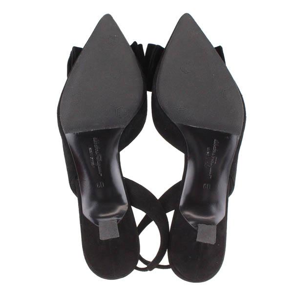 サルヴァトーレフェラガモ ヴァラ パンプス 靴 6D 23.5cm相当 ミドル