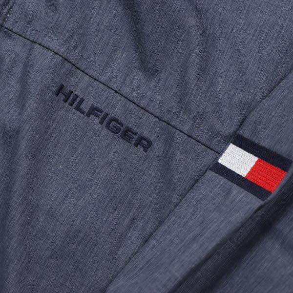 トミーヒルフィガー ブルゾン S/P S〜M ジップアップジャケット 2way フード収納 メンズ ブルー系 TOMMY HILFIGER 美品 ＼期間限定 特別SALE／61CB61｜brankasta-ec｜04