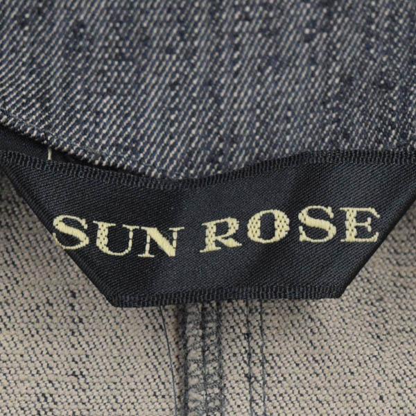 SUN ROSE サンローズ セットアップ スーツ ノーカラージャケット 