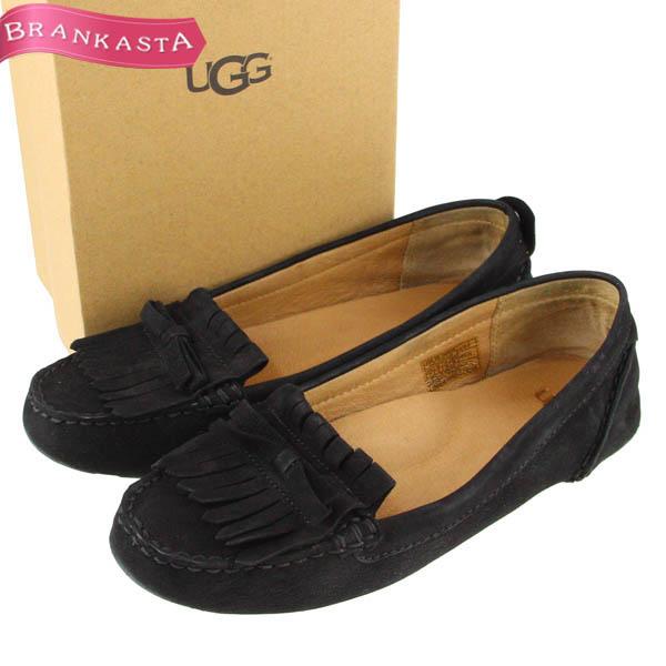 アグ WHITLEY DRIVER ホイットリー ドライバー モカシン 靴 1095532W USA7 JAPAN24 24cm ヌバック