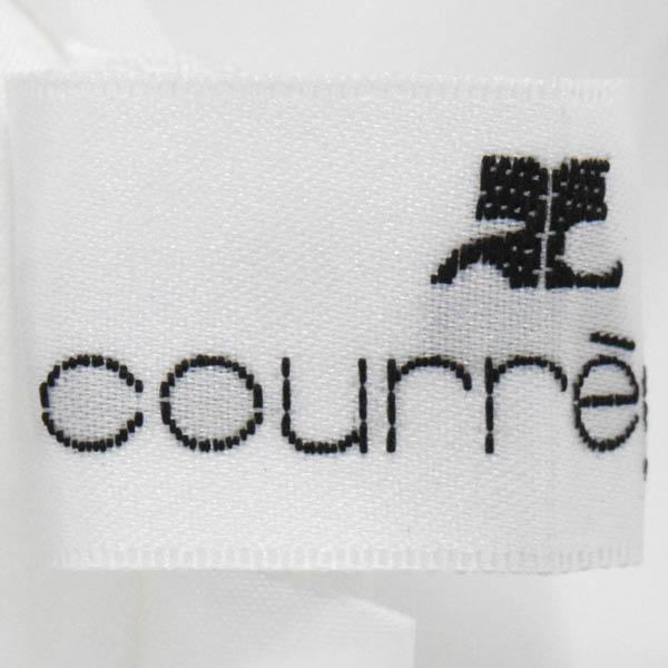 クレージュ ワンピース ひざ丈 38 M相当 ノースリーブ コットン 綿 切り替えデザイン レディース 白 courreges ＼LYP会員限定セール／61EE68｜brankasta-ec｜07