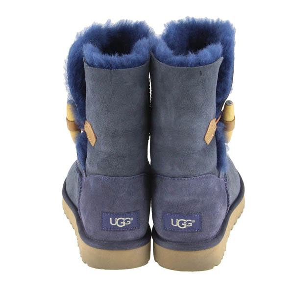 アグ UGG キーリー KEELY ムートンブーツ 靴 1012362 USA7 24cm ショートブーツ シープスキン レディース ネイビー ＼特別SALE 5/21まで／62BD07｜brankasta-ec｜04