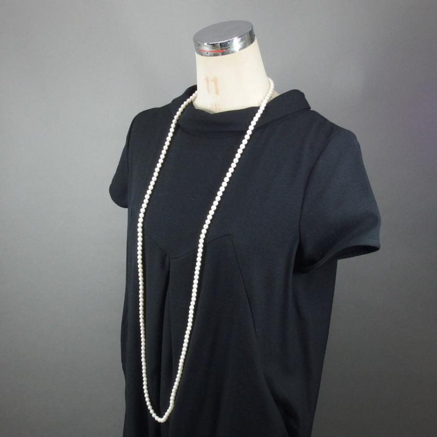 タサキ 田崎真珠 TASAKI ロングパールネックレス 真珠 パール 130cm 