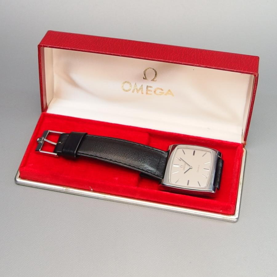 オメガ ジュネーブ OMEGA Geneve 希少 BIGスクエア 機械式 111.0109 手